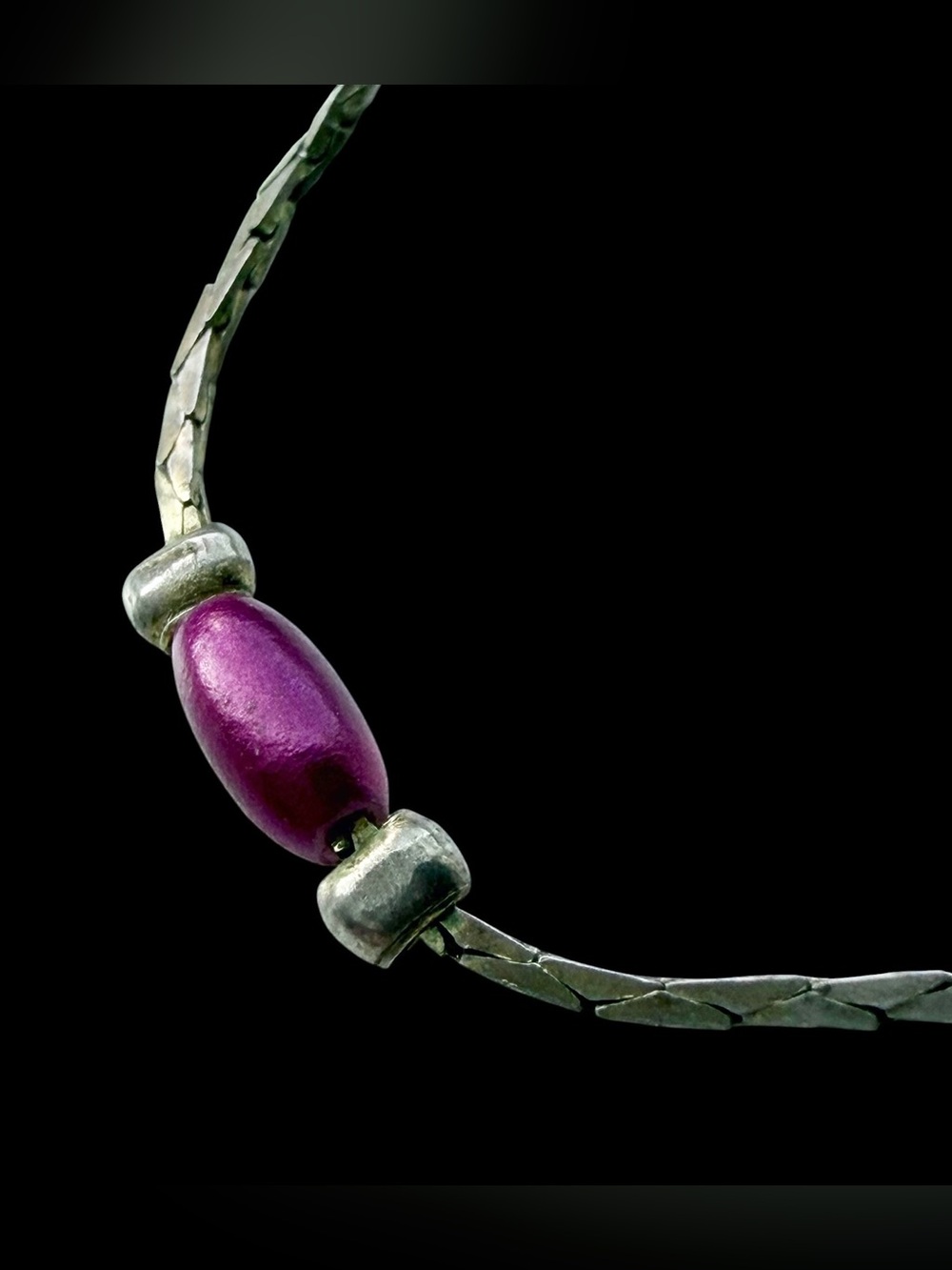 Vintage Monet Minimalist Station Necklace - Picture 4 of 10